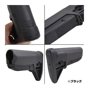 「デュラコートMCBK」BCMガンファイターストックMod.0 M4/AR15用 デュラコートMCBK」BCMガンファイターストックMod.0 M4/AR15用