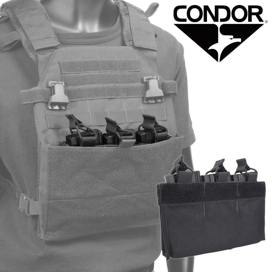 CONDOR ライフルマガジンポーチ M4/AR15 インサート VA6 [ ブラック