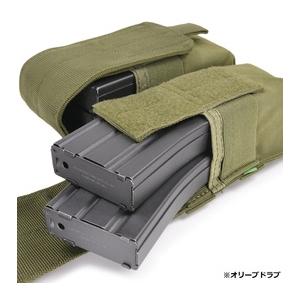 CONDOR ダブルマガジンポーチ M4 M16系 MA4 [ ブラック ] コンドルアウトドア M4マガジンポーチ｜repmartjp｜06