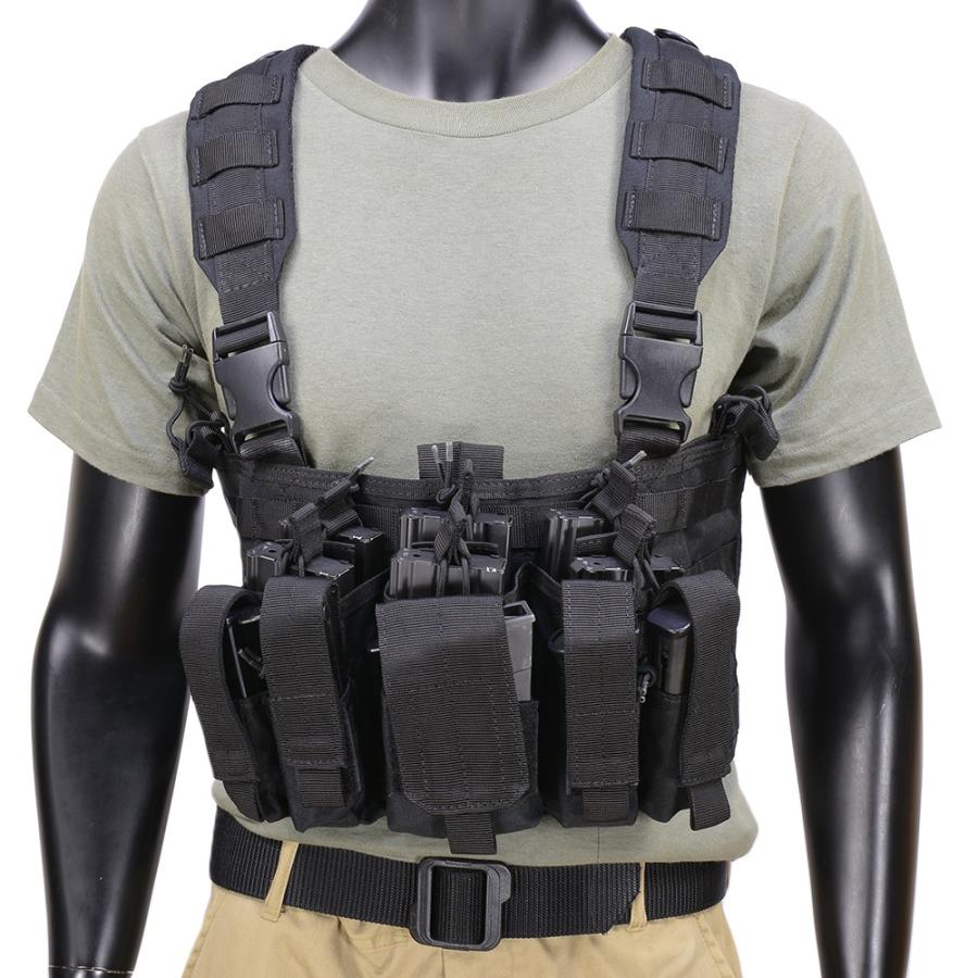 CONDOR チェストリグ Recon リーコン M4/9mm/45口径 MCR5 [ ブラック