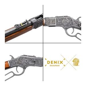 DENIX M73カービン 彫刻 ウィンチェスター 装飾銃 モデルガン 1253 G デニックス M1873 Mod.73 carb 古式銃の画像