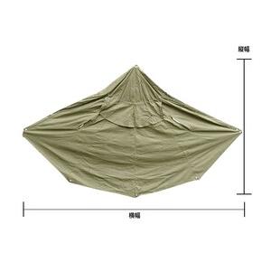 ポーランド軍放出品 テントシート 軍幕 オリーブドラブ [ 難あり
