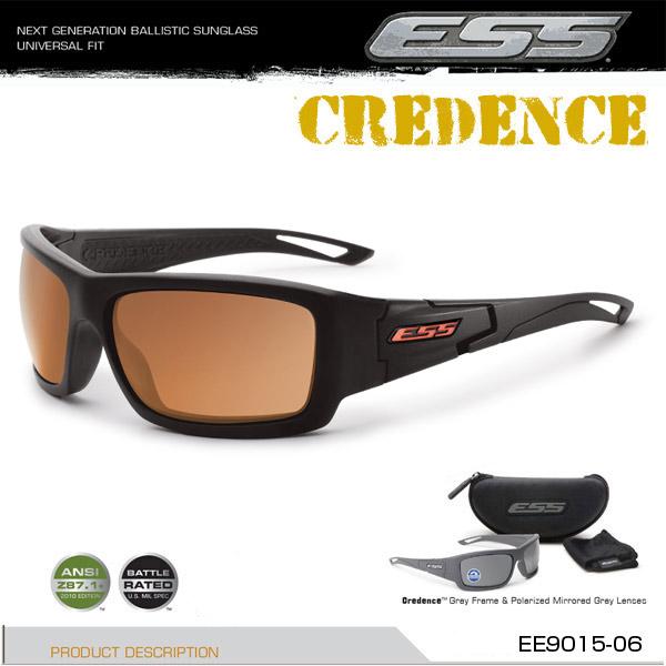 ESS サングラス CREDENCE クリーデンス Black ミラー EE9015-06