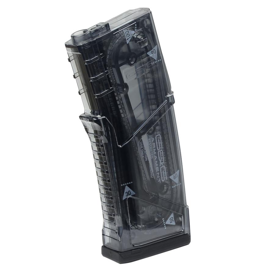 G&G ARMAMENT スペアマガジン 電動ガンM4対応 ミッドキャップ 120連