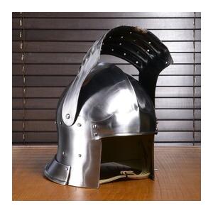 西洋甲冑 中世ヨーロッパ サレット兜 ナイトヘルメット プレート