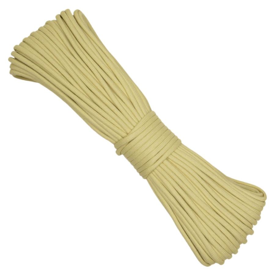ATWOOD ROPE パラコード 100％アラミド繊維 イエロー 30m 難燃コード
