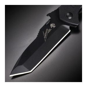Kershaw 折りたたみナイフ CQC-8K タントー 片刃 エマーソン Kershaw 折りたたみナイフ CQC-8K タントー 片刃 エマーソン