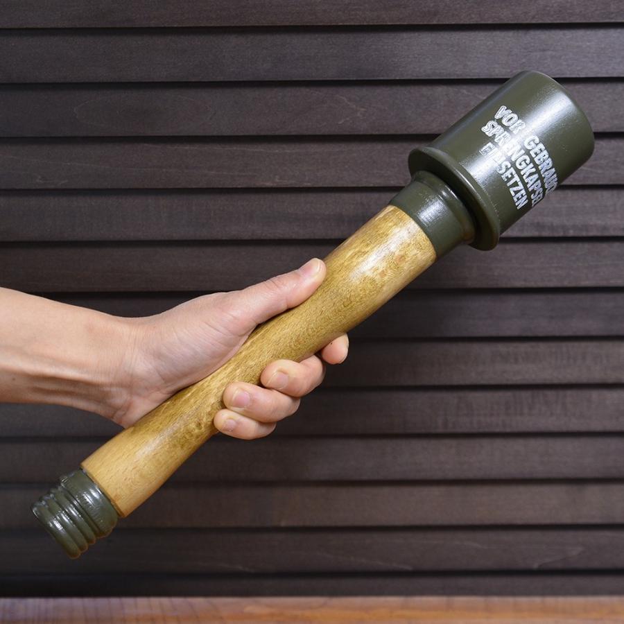 ドイツ軍 M24柄付手榴弾 レプリカ wooden Deco Stielhandgranate