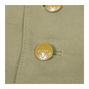 オリーブグリーン ミリタリージャケット 日本軍 陸軍 軍服 将校