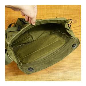 米軍放出品 ガスマスクバッグ M17ガスマスク用 [ 良い ] military ガス