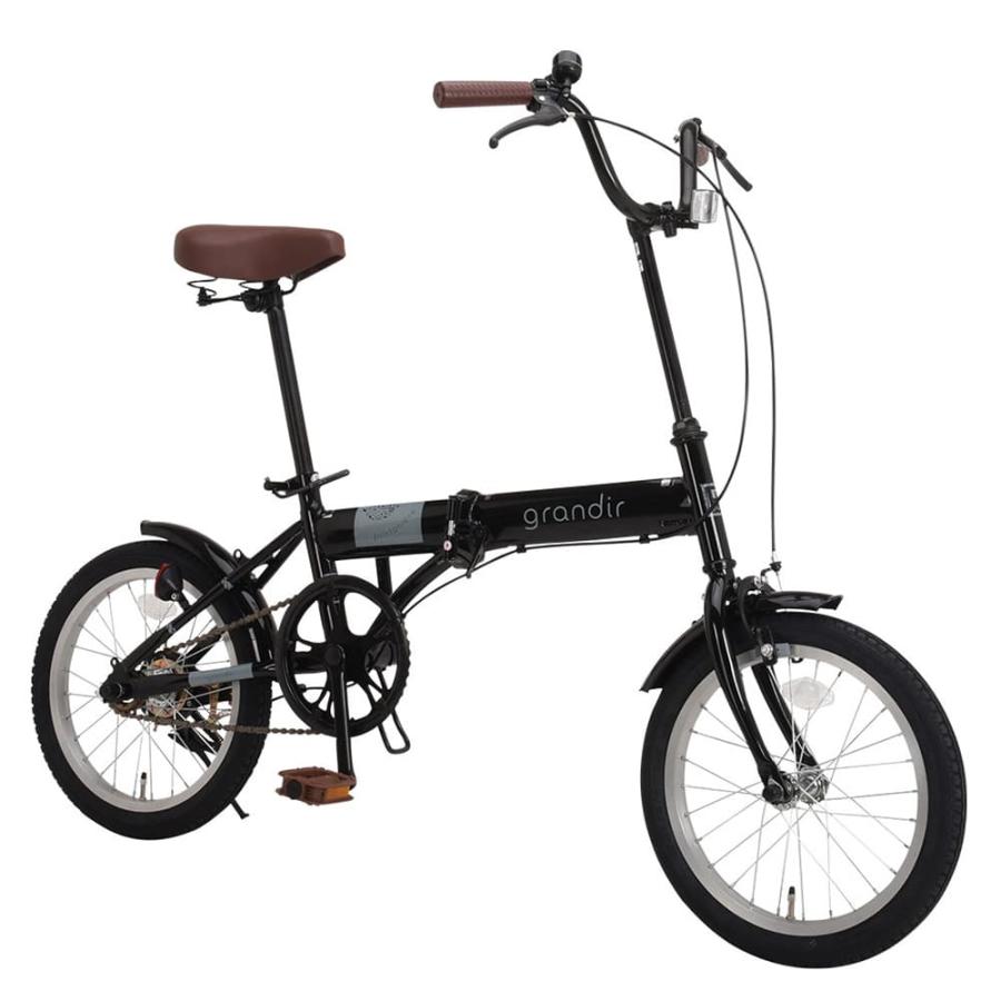直送 代引き不可】 OTOMO 折りたたみ自転車 Grandir GR-16 16インチ