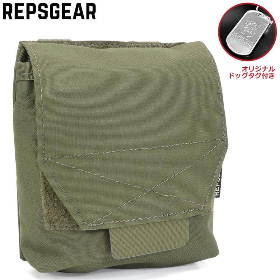 REPSGEAR ユーティリティポーチ JSTAポーチ MOLLE対応 PT-P040