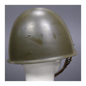 ポーランド軍放出品 ヘルメット WZ50 スチール製 紋章無し [ 並下品