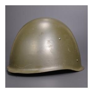 ポーランド軍放出品 ヘルメット WZ50 スチール製 紋章無し [ 並下品