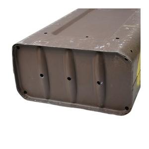 イギリス軍放出品 砲弾ケース 120mm砲弾用 L11 弾薬ケース 鉄製