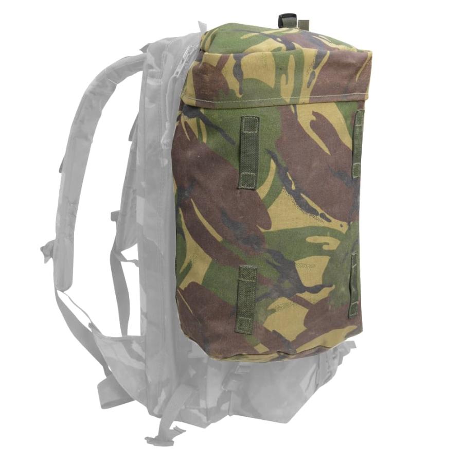 イギリス軍放出品 PLCE拡張ポーチ DPM迷彩 ラジオキャリア バックパック用 並品 バッグ IRR DPMカモ :ra00543:ミリタリーショップ レプマート 通販 イギリス軍実物 バックパック DPM迷彩