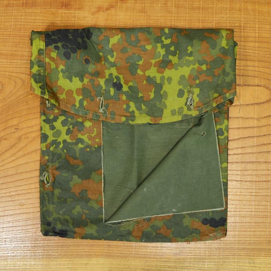 ドイツ軍放出品 テントシート収納バッグ Flecktarn フレクター迷彩 軍
