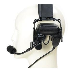 WADSN タクティカルヘッドセット Z038 COMTAC IV [ ブラック ] Z-TAC