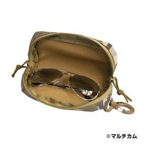 サングラスケース Molle対応 ナイロン生地 セミハード ブラック メガネケース セミハードケース サングラス入れ サングラスポーチ Ra ミリタリーショップ レプマート 通販 Yahoo ショッピング