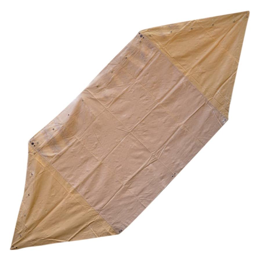 フランス 軍幕 パップテント野営 ミリタリー 軍放出品キャンプ