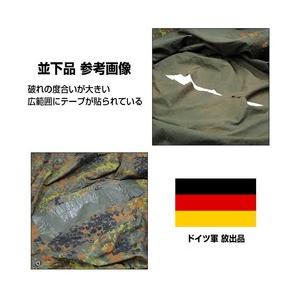 ドイツ軍放出品 テントシート 軍幕 Flecktarn フレクター迷彩 [ 並下品 ] 軍幕テント パップテント｜repmartjp｜07