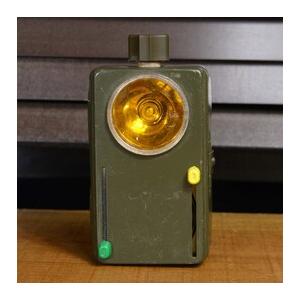ドイツ軍放出品 シグナルライト 懐中電灯 カラーフィルター付き