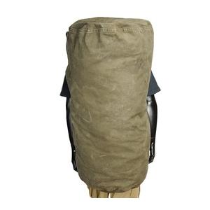 希少　米軍70〜80年代コットン製ダッフルバック軍放出品 ドイツ軍放出品 ダッフルバッグ 帆布 ジッパー式 独軍 海軍 シーサック