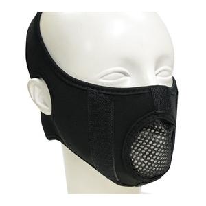 ハーフフェイスガード 般若 鬼面 PRAJNA MASK 装着用バンド付き
