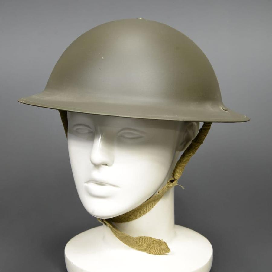 超爆安  英軍 WWII オリーブドラブ MK2 イギリス軍モデル スチールヘルメット British Helmet mkII その他サバゲー、ミリタリー用品