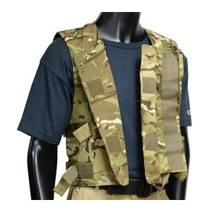 イギリス軍放出品 ボディアーマー 陸軍 ベルクロ式 MTP迷彩 [ 180/116