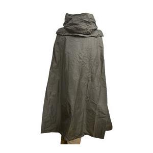 チェコ軍放出品 レインポンチョ OD 雨具 [ サイズ1 / 並下品 ] レイン