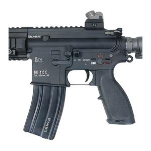 WE-TECH ガスブローバック HK416C Ver3. JP Ver. リアル刻印 WE-005 ウィーテック H&K 狙撃銃_4