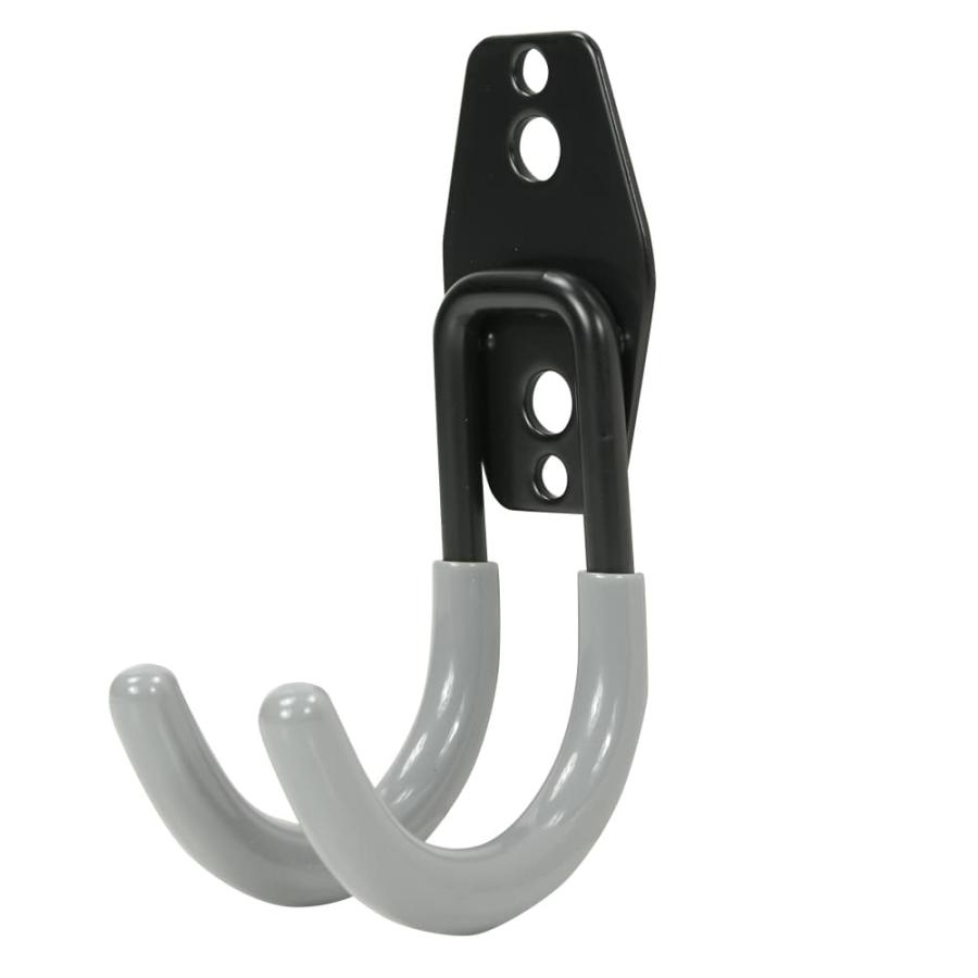 壁掛けフック 金属製 J字型 ダブルフック 滑り止めラバー付き グレー 小 金属フック インテリア 収納用品 鉄フック 壁掛け用 Ra ミリタリーショップ レプマート 通販 Yahoo ショッピング