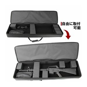 S&T セミハードガンケース V2 Lサイズ ライフル用 〜100cm 1丁用 ブラック STGC01LBKN ライフルケース ショットガンケース_4