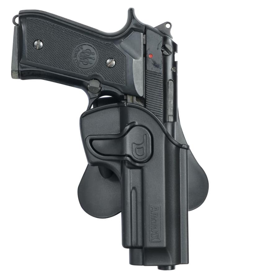 東京マルイ 電動ガン M92F ホルスターセット AMOMAX ヒップホルスター 東京マルイ M92/M9 レール非対応 AM-T92G2