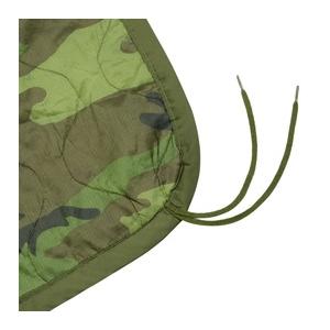 米軍放出品 ポンチョライナー リーフ迷彩 リップストップ生地 US ARMY