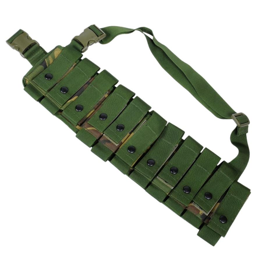 イギリス軍放出品 40mmグレネード用 バンダリア 弾帯 グレネードポーチ