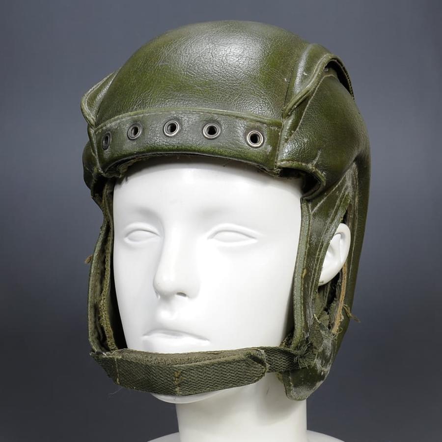 フランス軍放出品 タンカースヘルメット 戦車兵装備 [ 並下品 ] 軍