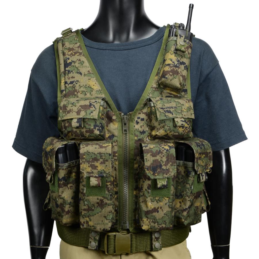 米軍実物　VEST FRONT BACK SUBASSYタクティカルベスト　① SRVV タクティカルベスト Spetsnaz 収納多数 AKマガジン8本対応