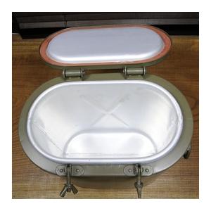チェコ軍放出品 ミリタリーフードコンテナ 保温ボックス 約12L
