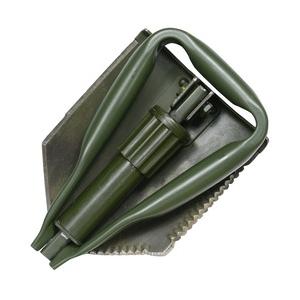 イギリス軍放出品 折りたたみスコップ 三つ折り 樹脂製ケース付き