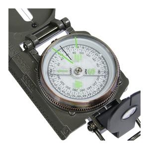 YCM 方位磁針 レンザティックコンパス NO.9000L 陸上自衛隊採用 ミル