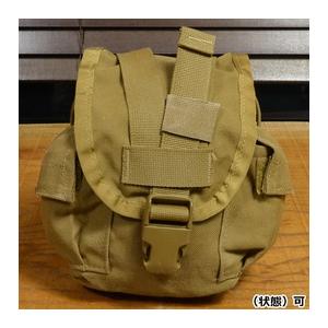 米軍放出品 キャンティーンポーチ MOLLE2 1QT CANTEEN POUCH コヨーテ