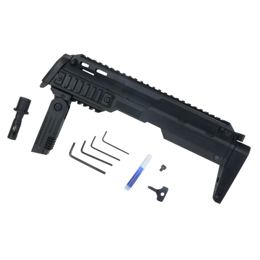 CTM Airsoft コンバージョンキット AP7 AAP-01アサシン用 SMGコンバージョンキット KIT-018 [ ブラック ...