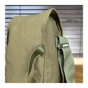 チェコ軍放出品 ガスマスクバッグ コットン製 OD [ 可 ] ガスマスク