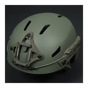 FMA タクティカルヘルメット CAIMANタイプ 樹脂製 ハイブリッド