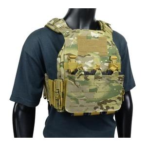 プレートキャリア 1000Dナイロン製 レーザーカットMOLLE クイック