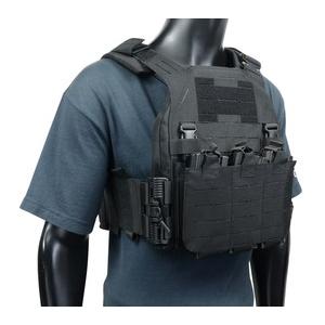 プレートキャリア 1000Dナイロン製 レーザーカットMOLLE クイック