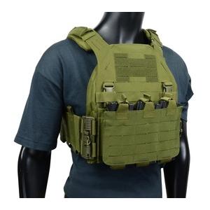 プレートキャリア 1000Dナイロン製 レーザーカットMOLLE クイック