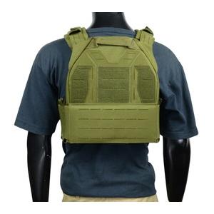 プレートキャリア 1000Dナイロン製 レーザーカットMOLLE クイック